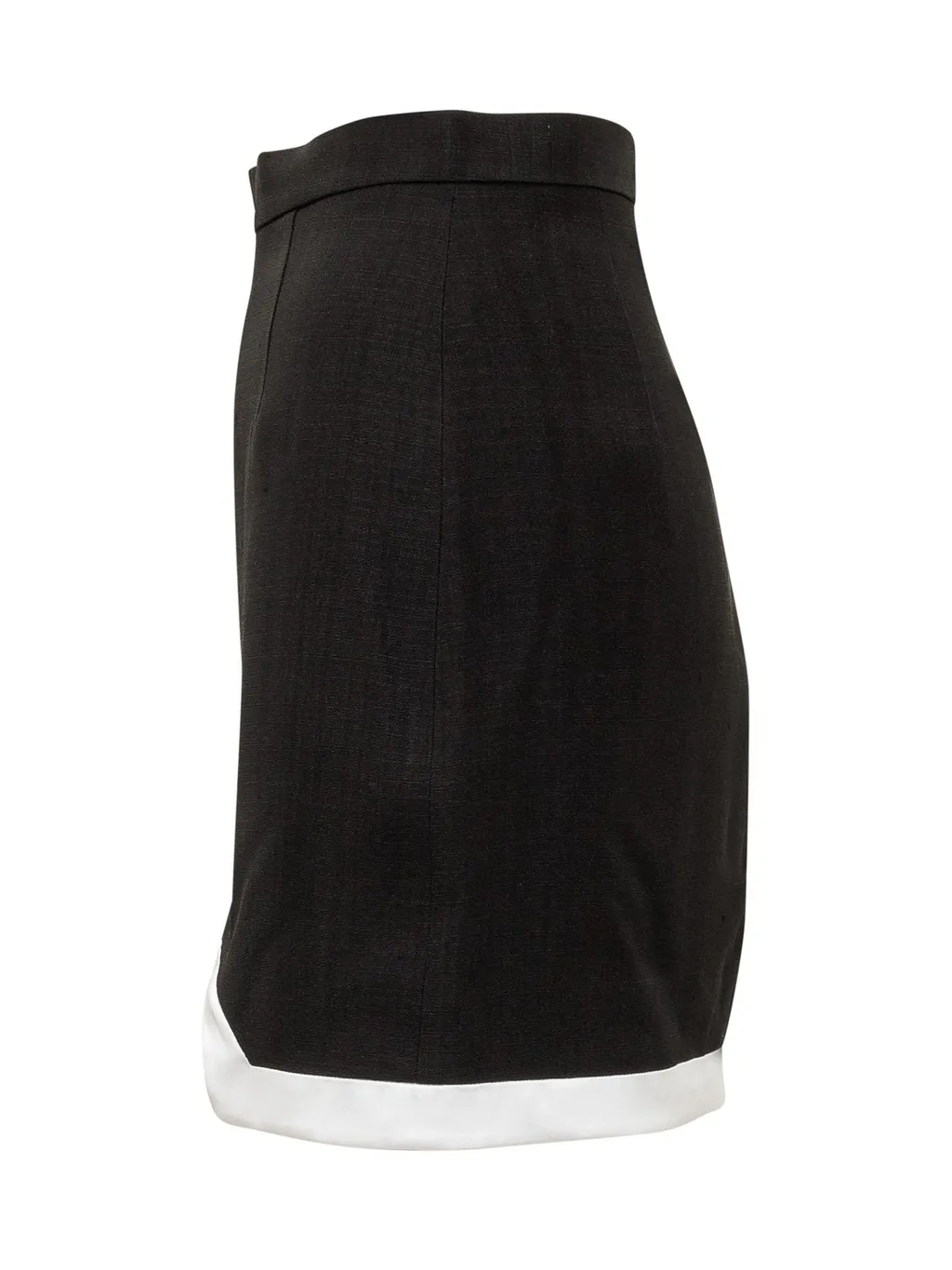 Curved Cut-Out Detailed Mini Skirt