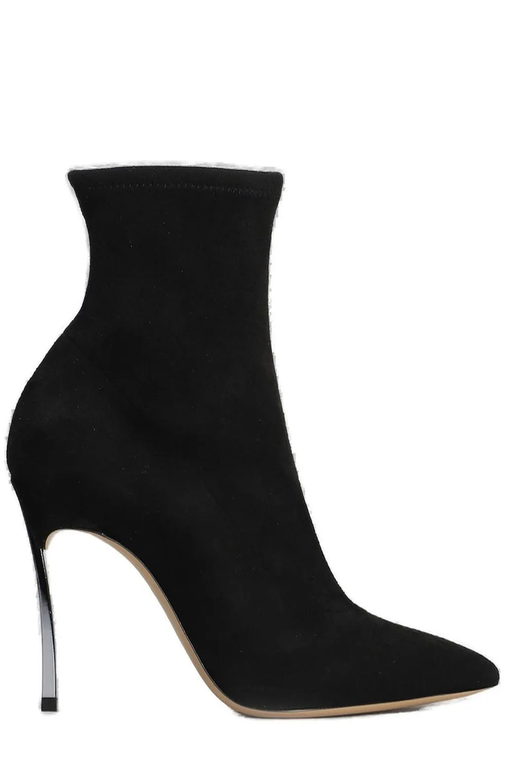 Blade Stretch High Heeled Ankle Boots