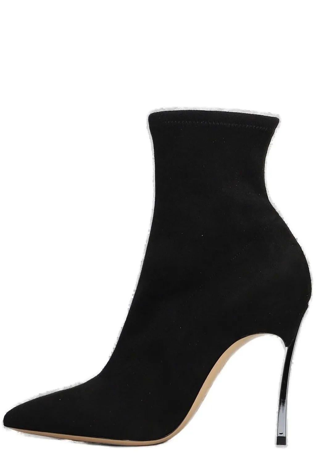 Blade Stretch High Heeled Ankle Boots