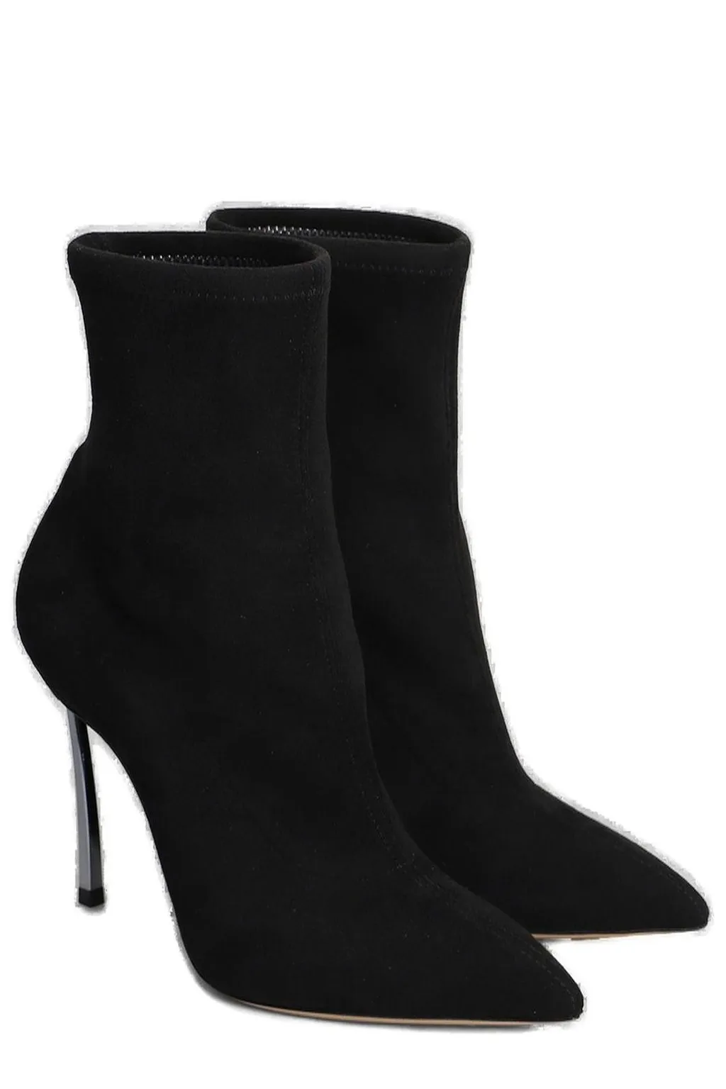 Blade Stretch High Heeled Ankle Boots