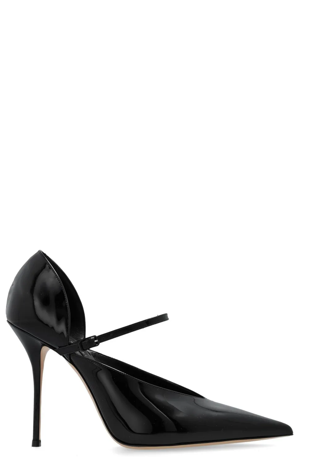 Scarlet Jolly Pointed-Toe Pumps