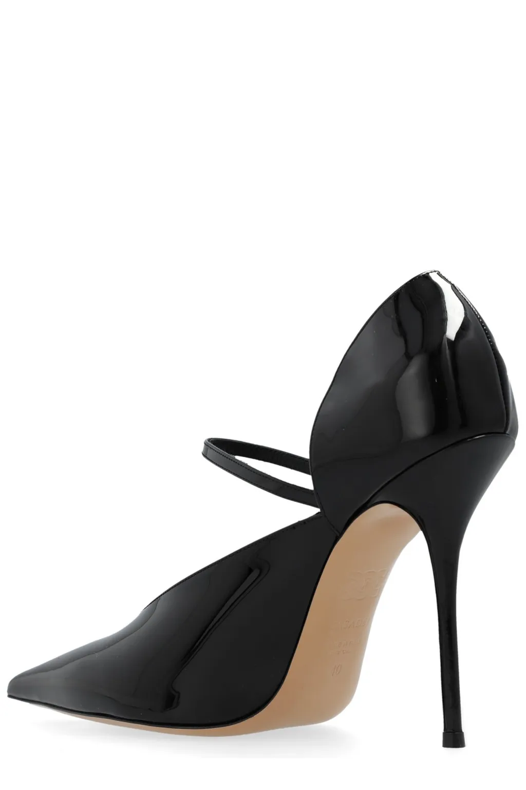 Scarlet Jolly Pointed-Toe Pumps