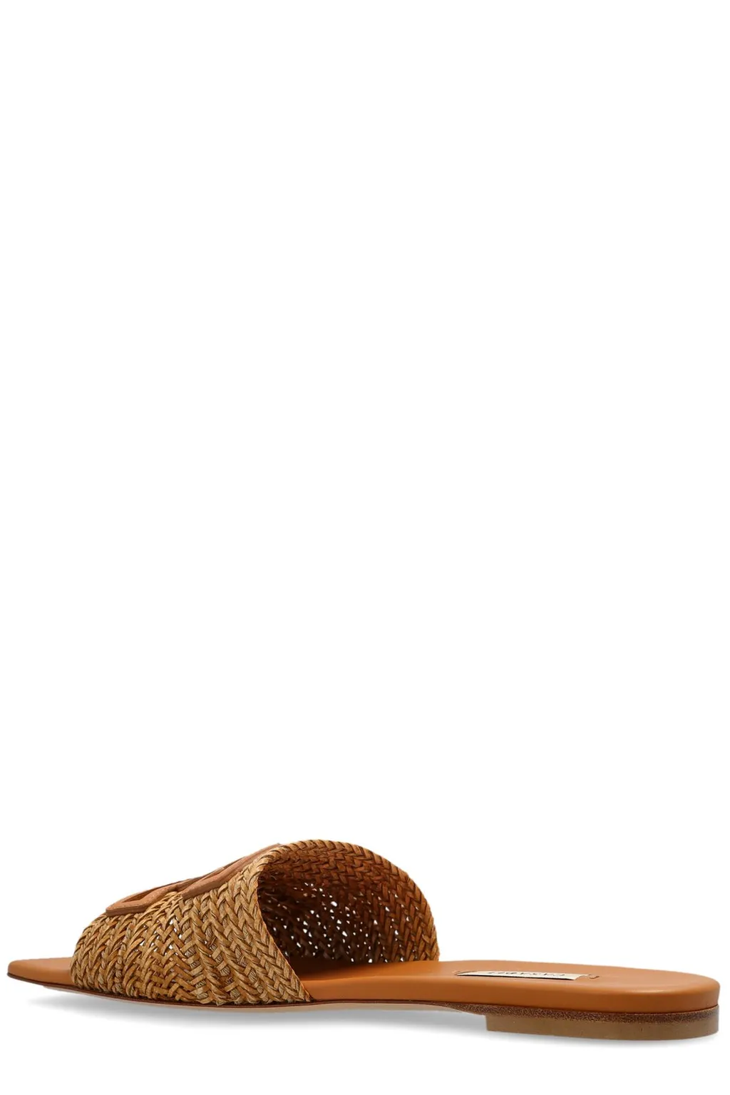 Logo Debossed Flat Sandals
