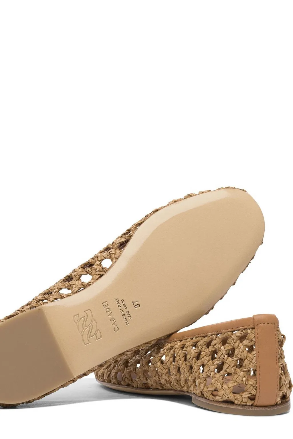 Versilia Woven Ballerinas