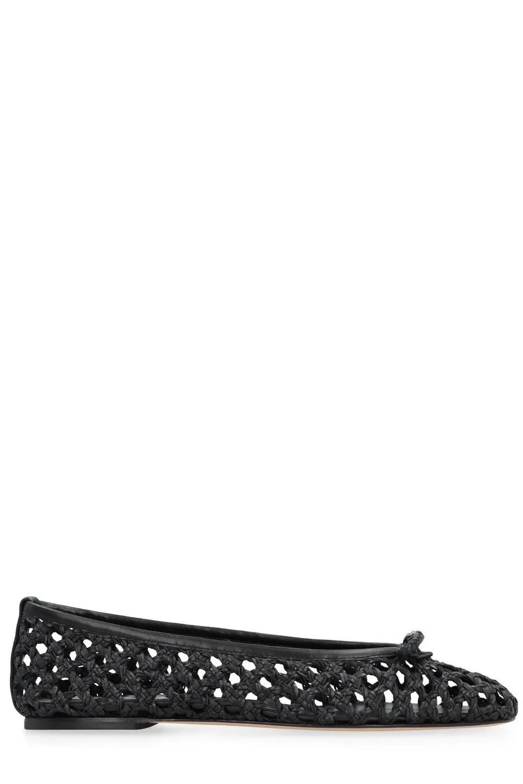 Interwovened Round Toe Flat Shoes