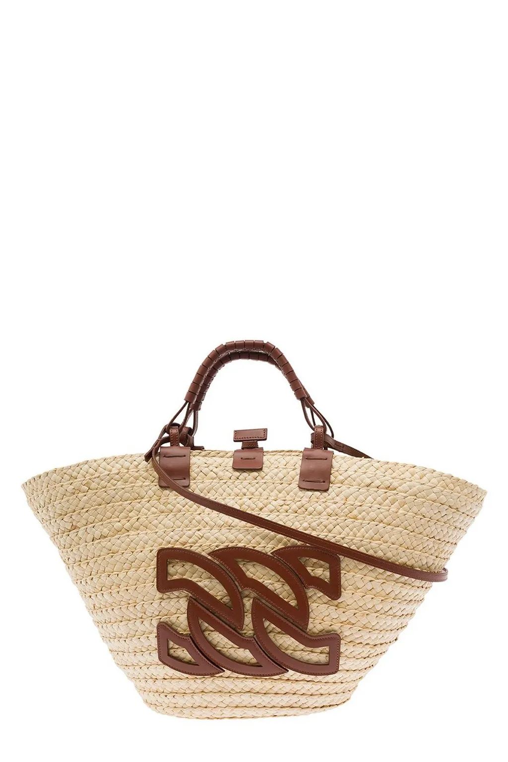 Panarea Logo Patch Tote Bag