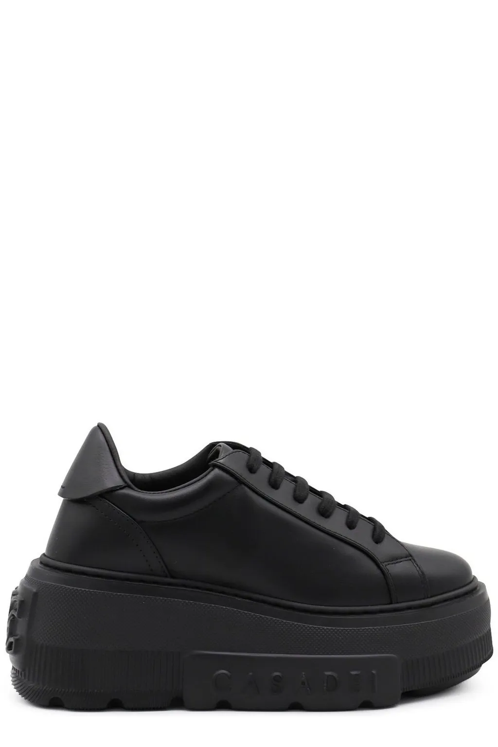 Platform Lace-Up Sneakers