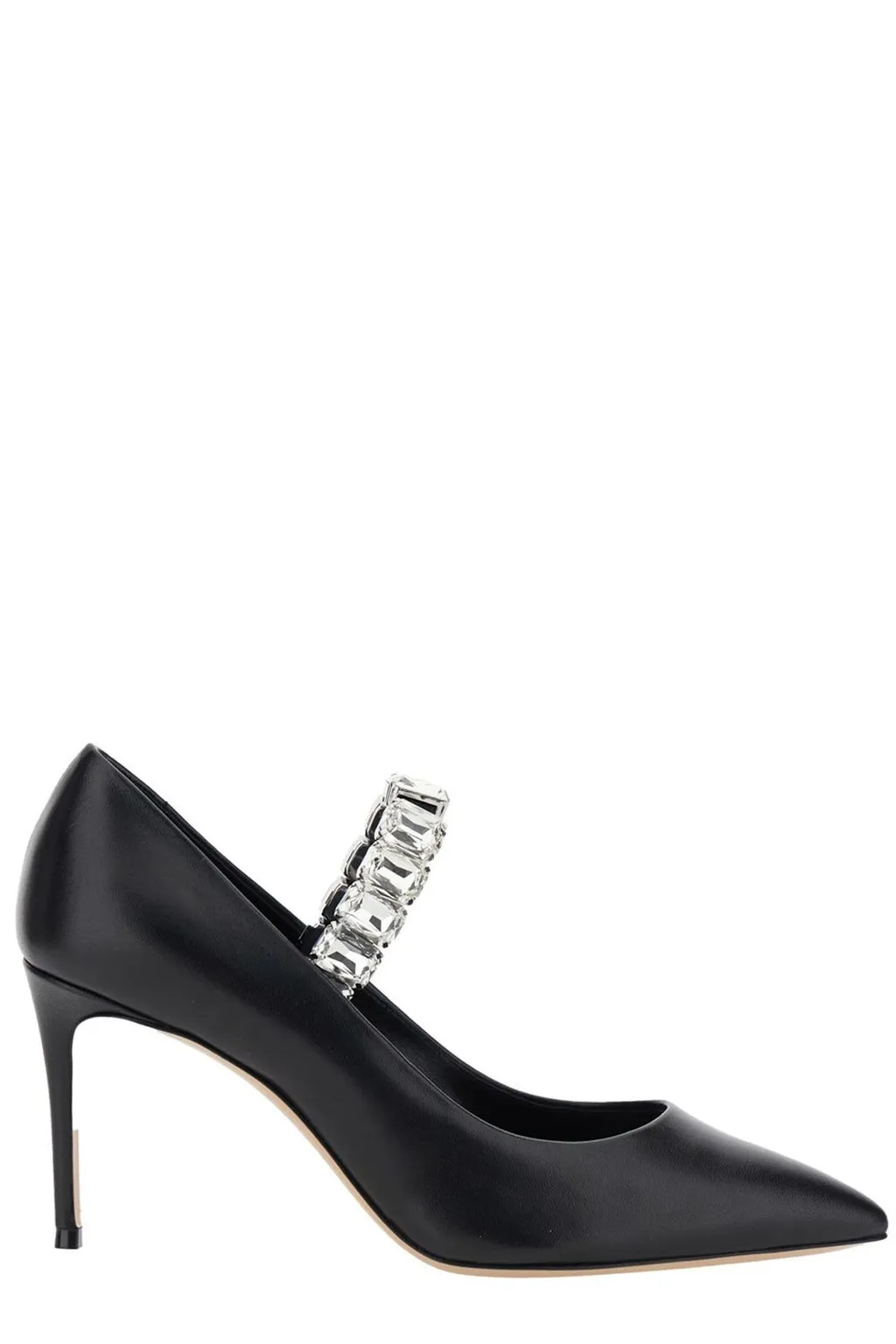 Embellished Pointed Toe Pumps