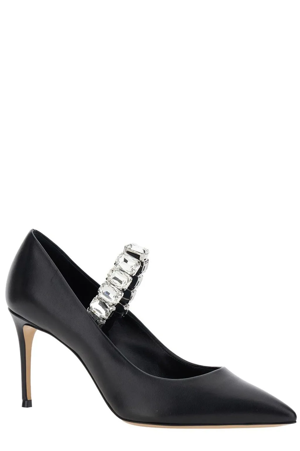 Embellished Pointed Toe Pumps