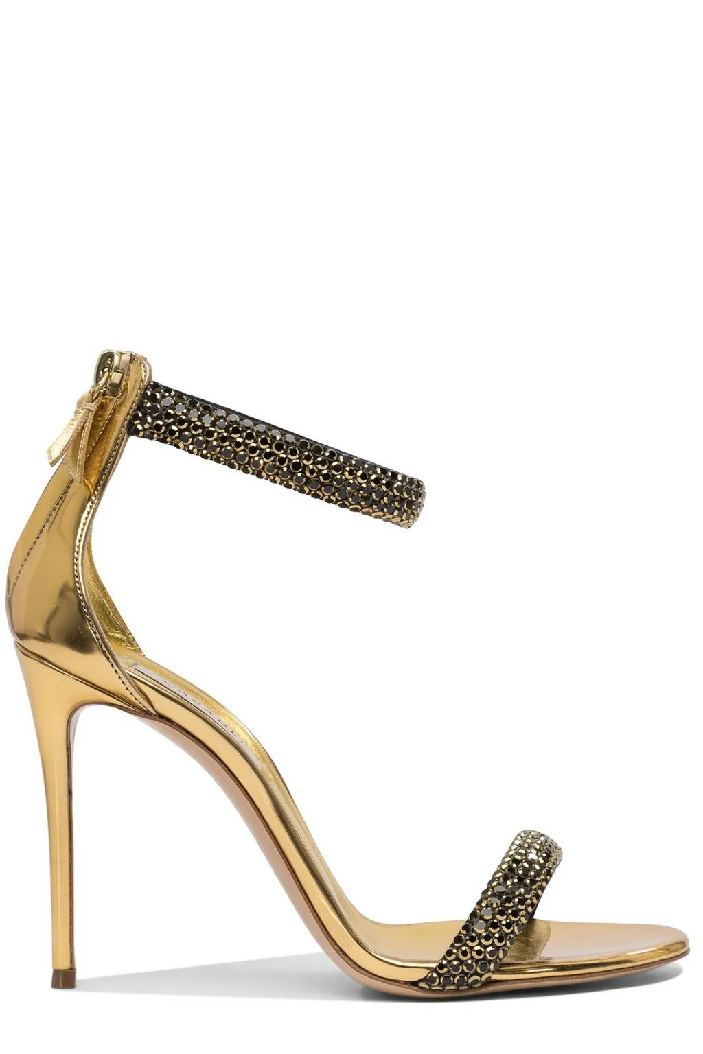 Ankle Strap Embellished Sandals