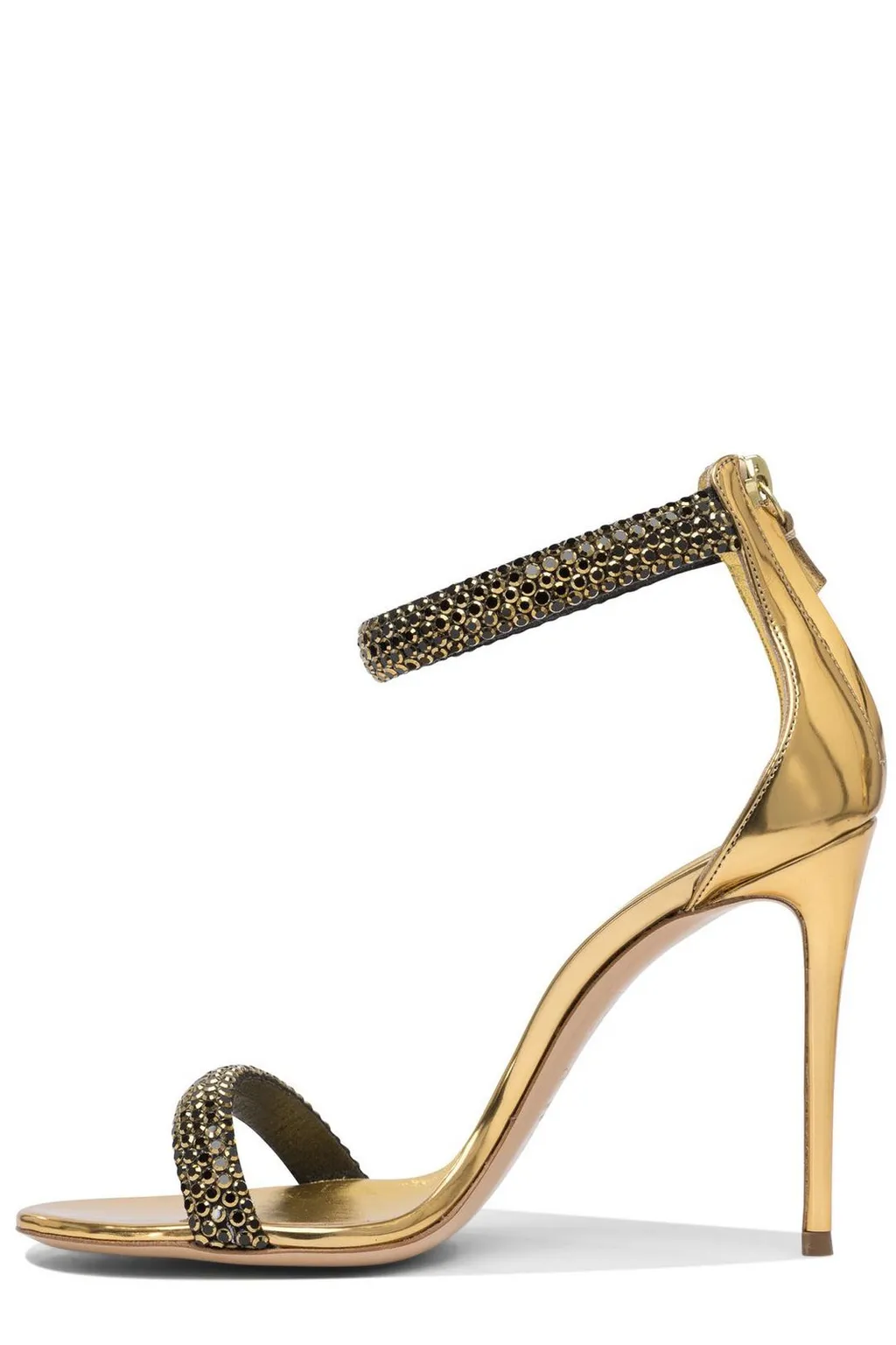 Ankle Strap Embellished Sandals