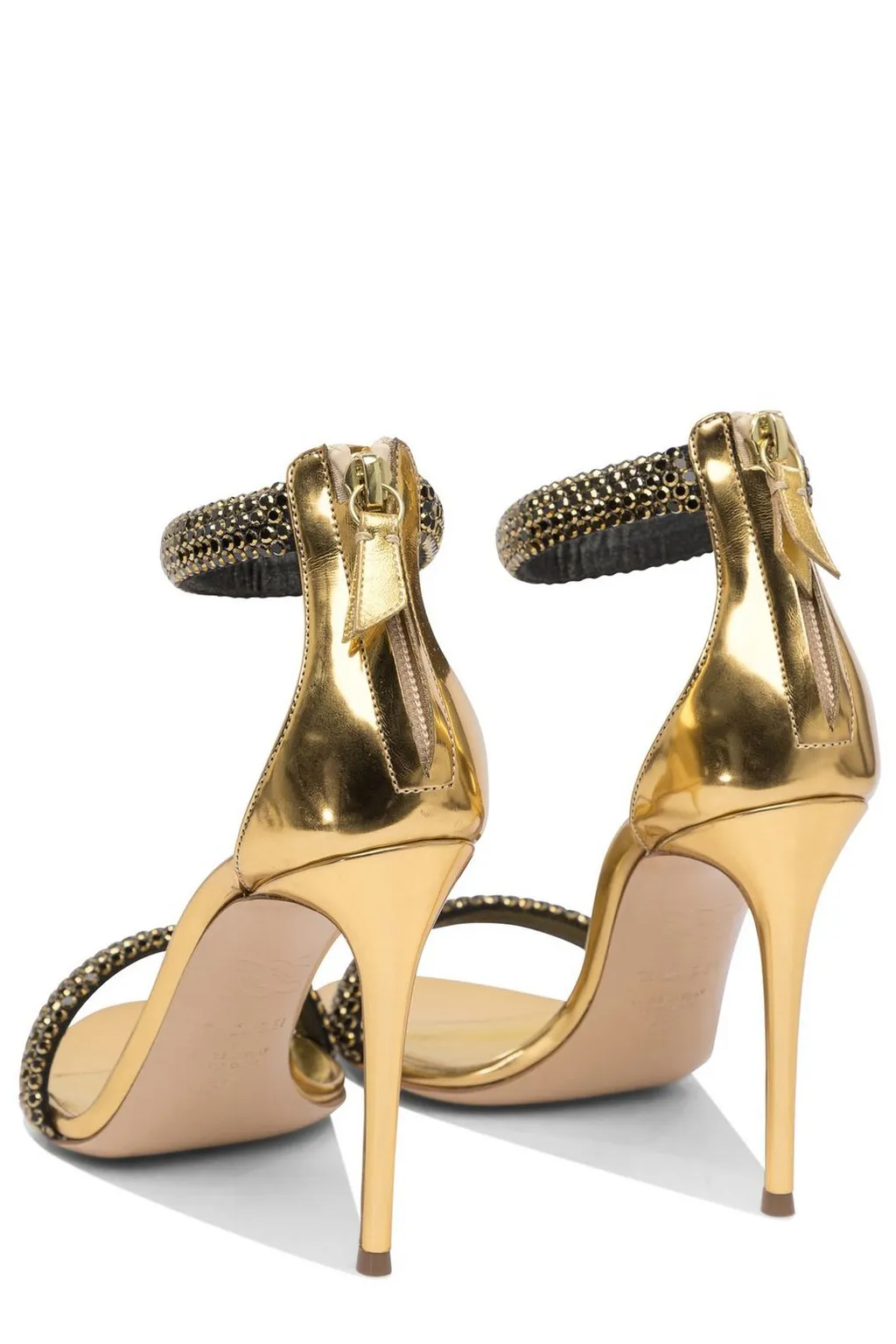 Ankle Strap Embellished Sandals