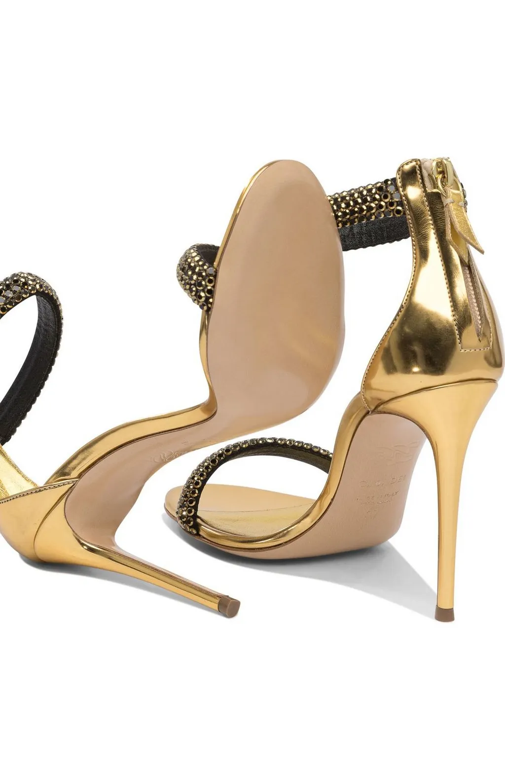 Ankle Strap Embellished Sandals