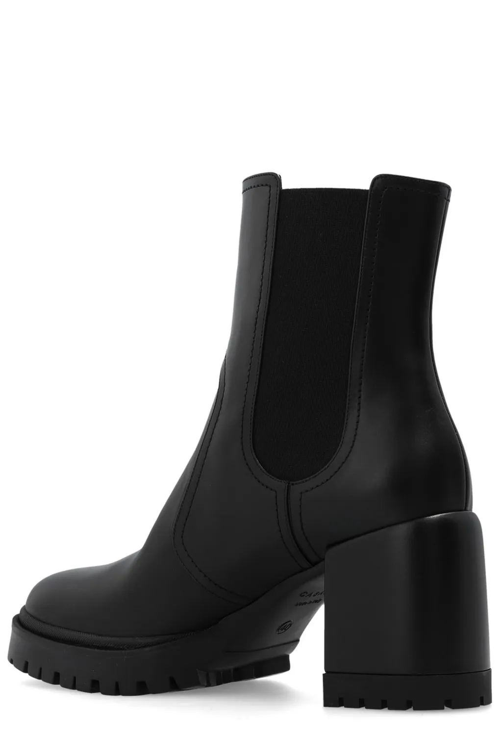 Nancy Block-Heel Round Toe Boots