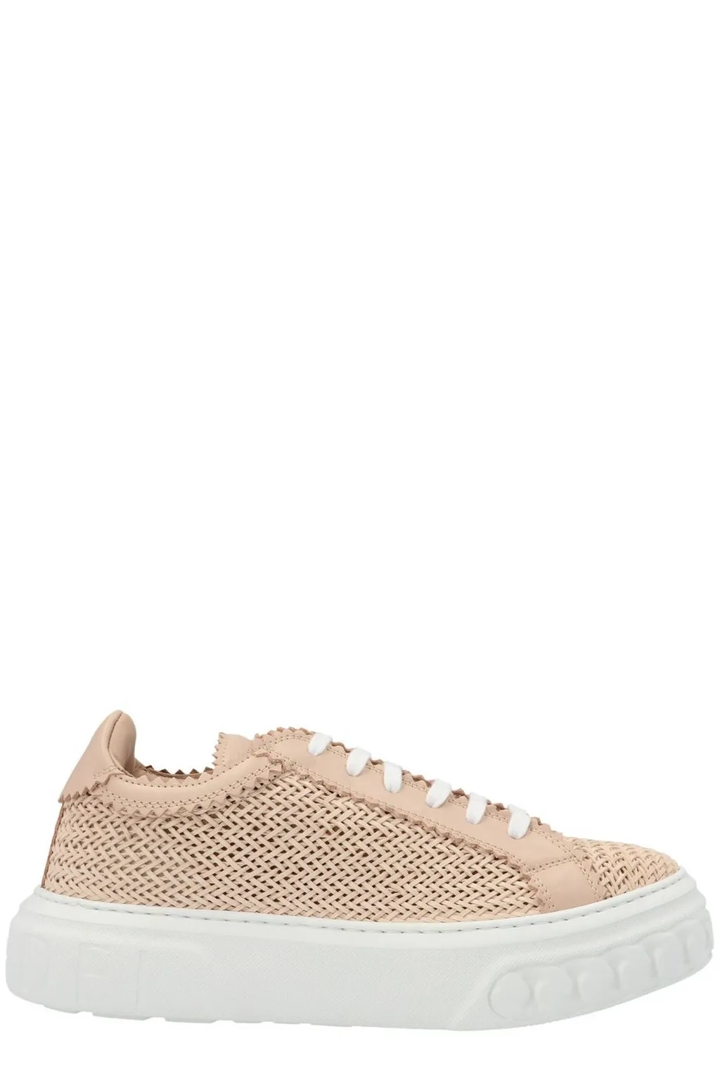 Off Road Woven Lace-Up Sneakers