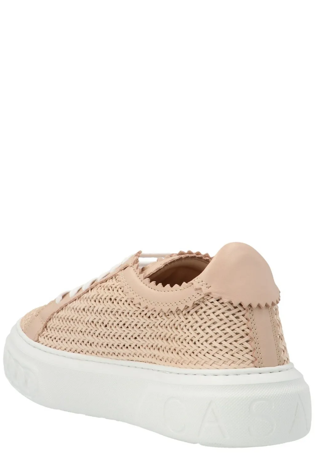 Off Road Woven Lace-Up Sneakers