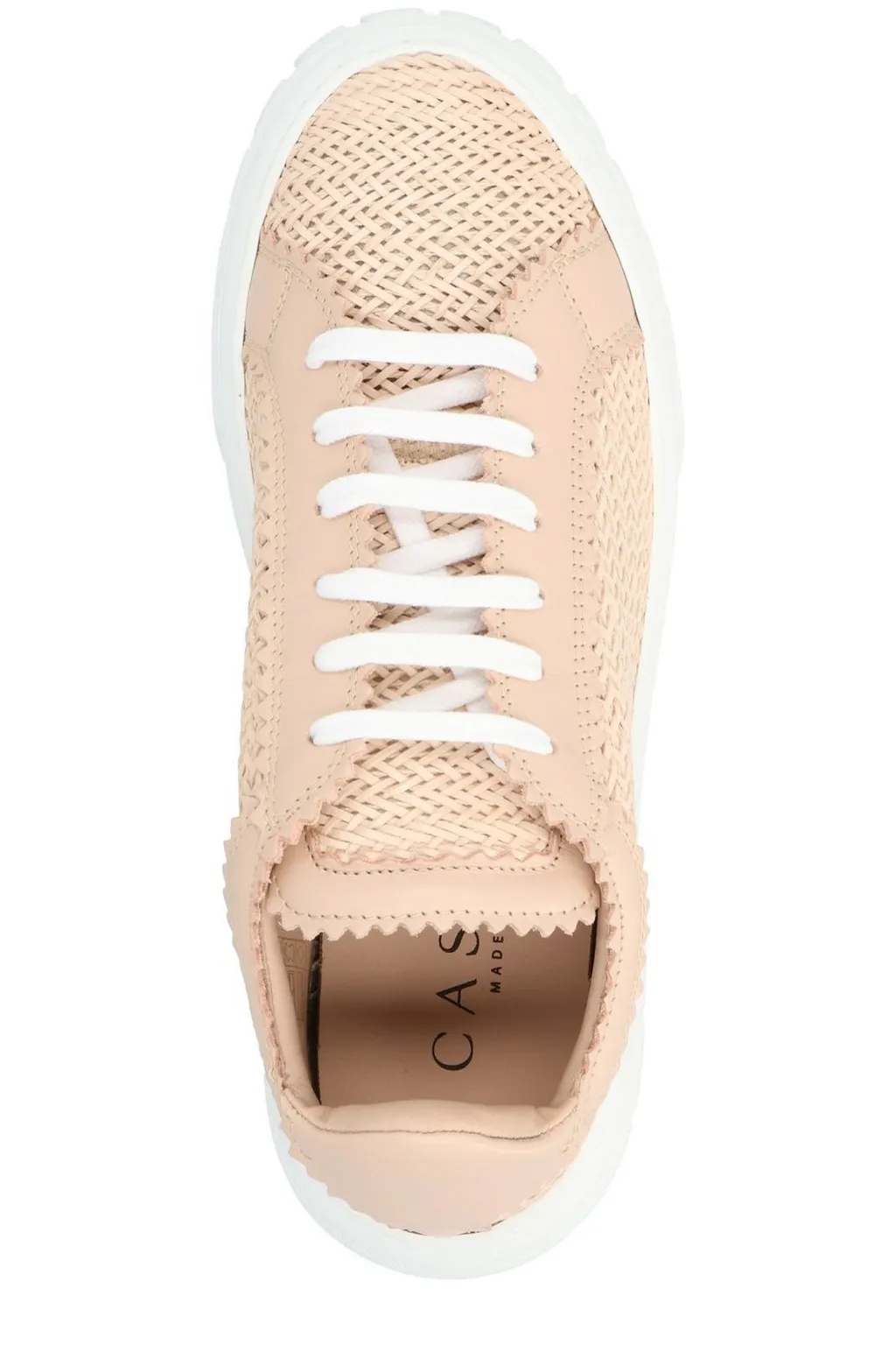 Off Road Woven Lace-Up Sneakers