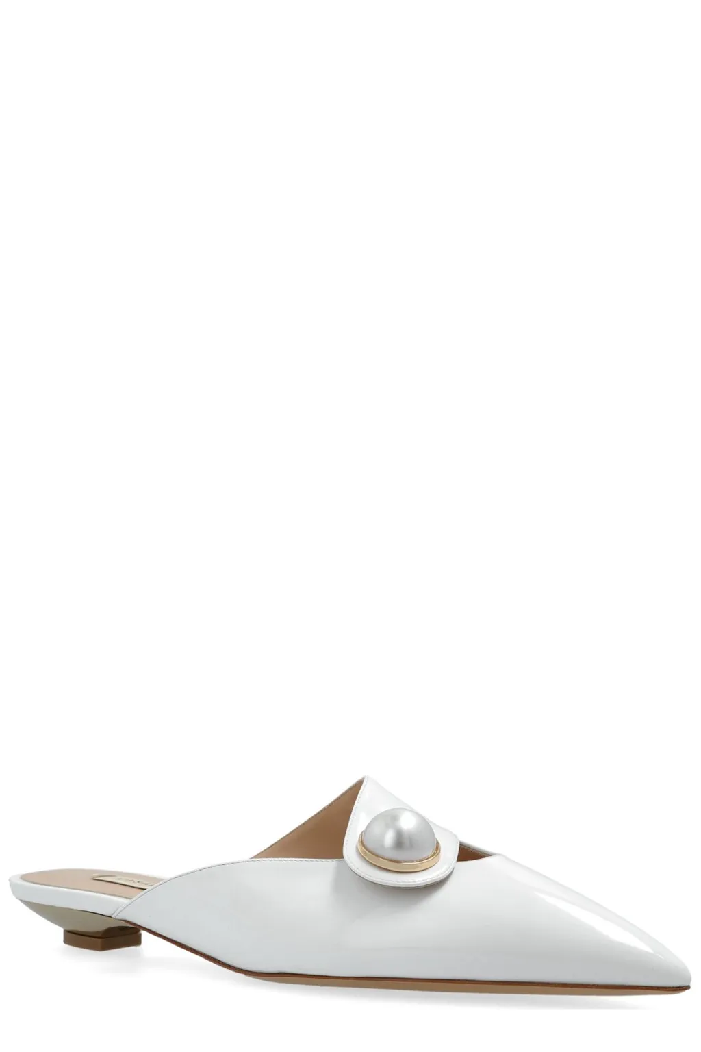 Blade Pointed Toe Mules