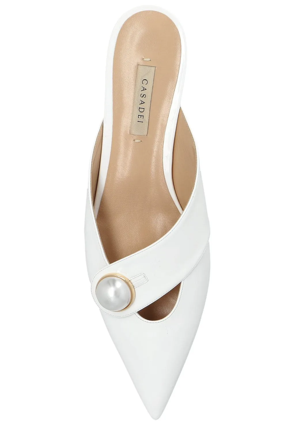 Blade Pointed Toe Mules