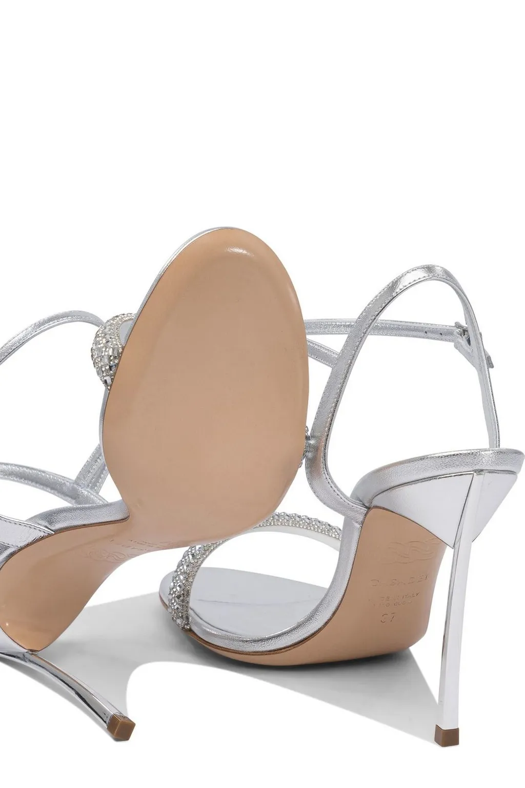 Julia Embellished Ankle Strap Sandals