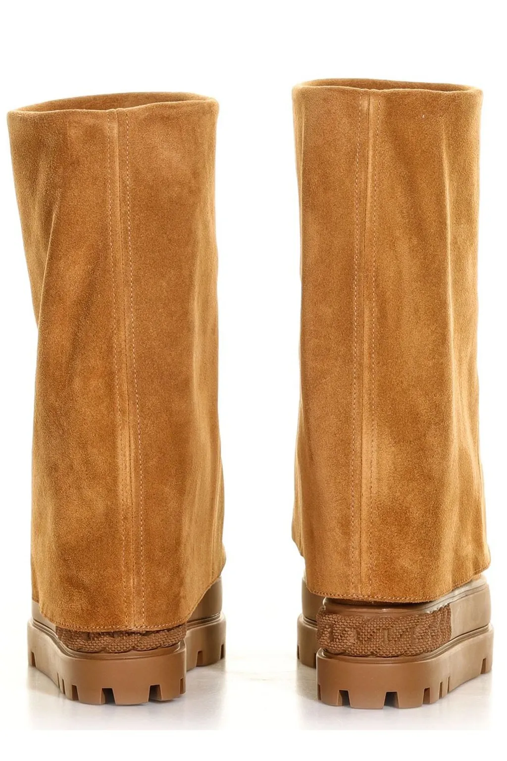 Brandy Logo Plaque Boots