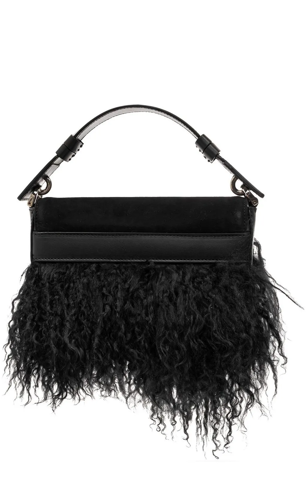 Manola Faux-Fur Detailed Shoulder Bag