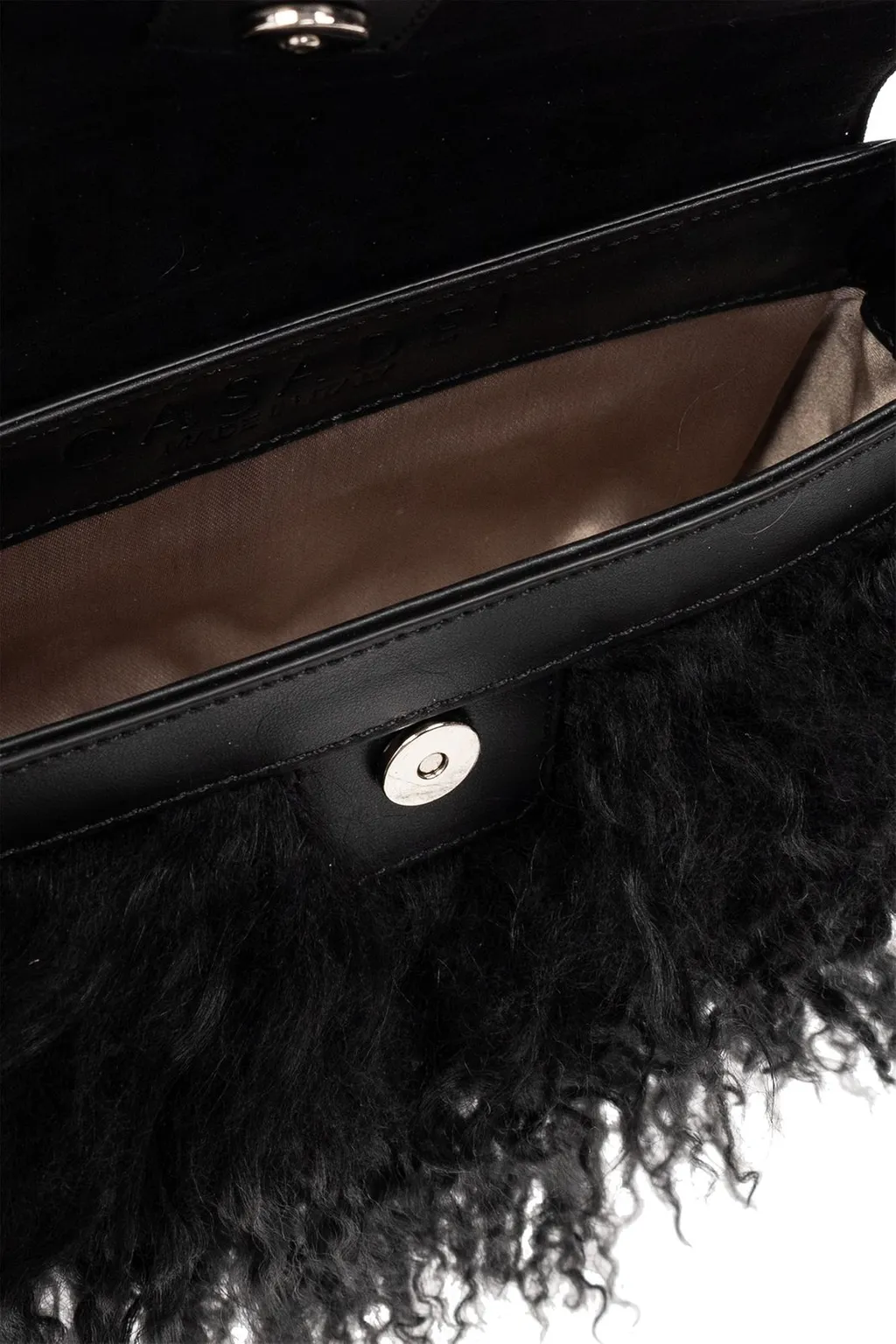 Manola Faux-Fur Detailed Shoulder Bag