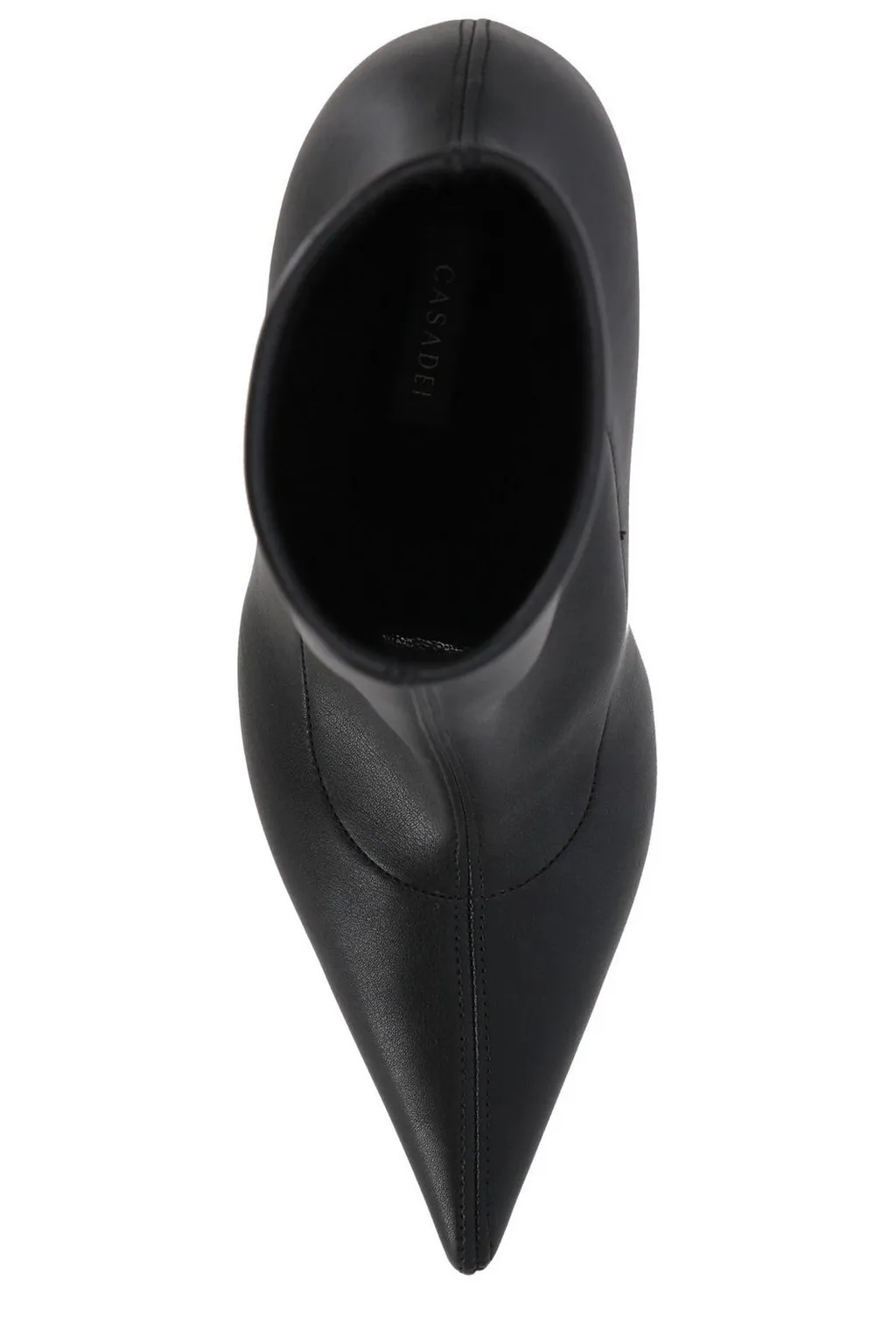 Blade Pointed Toe Heeled Boots