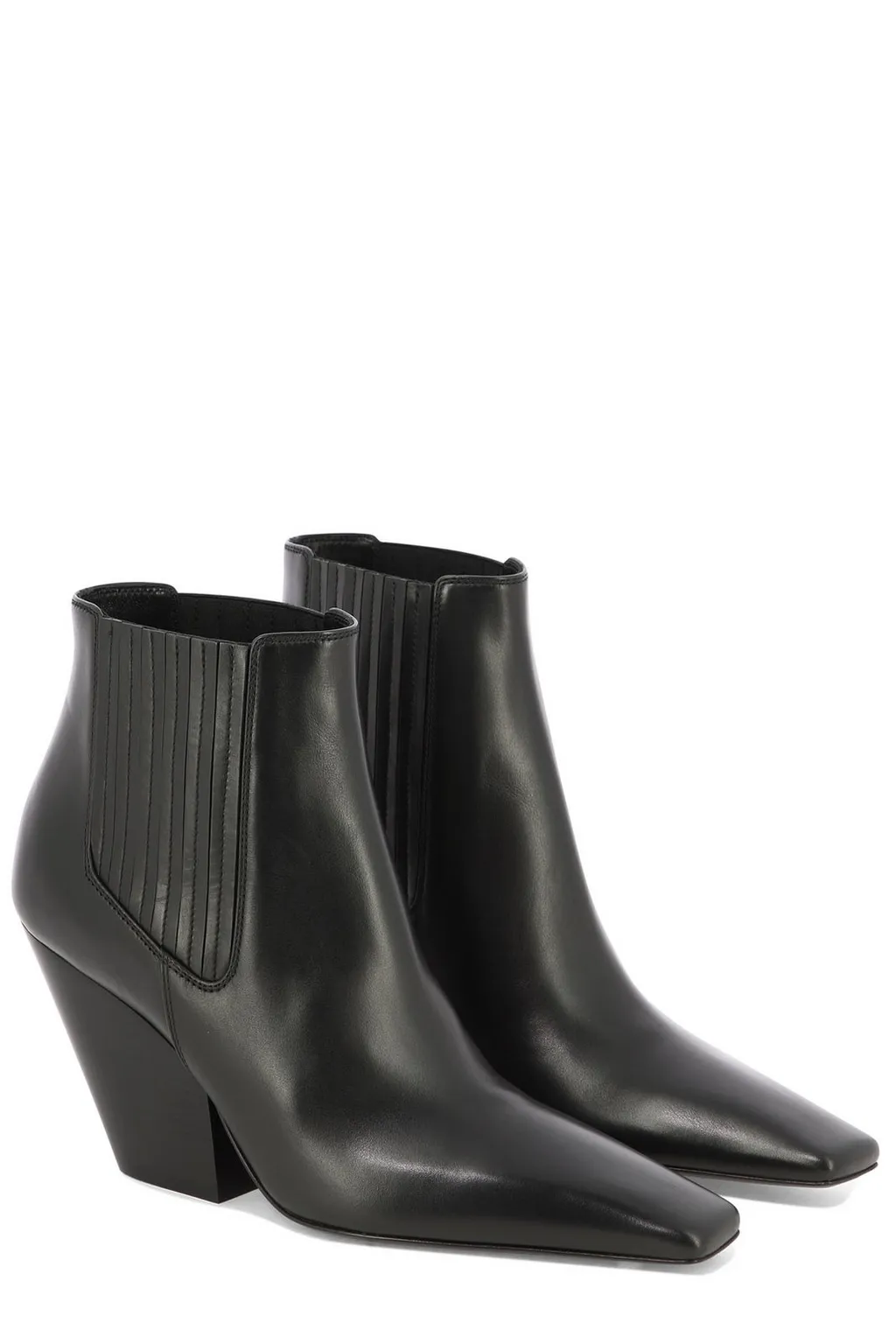 Square Toe Ankle Boots