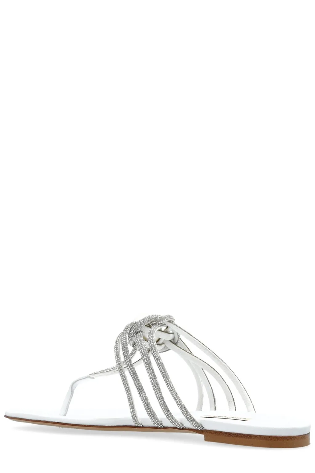 Strappy Pearl Embellished Sandals