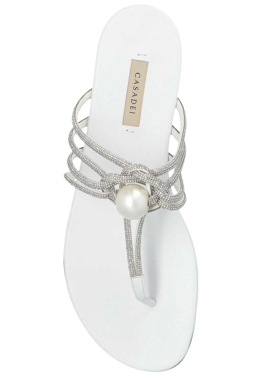 Strappy Pearl Embellished Sandals