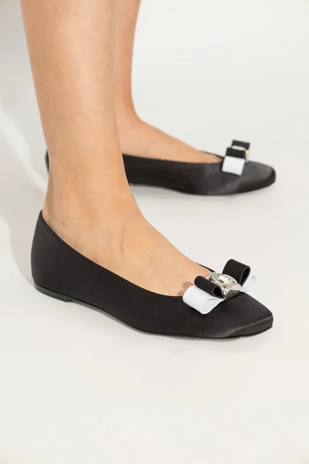 Bow Accent Ballet Flats