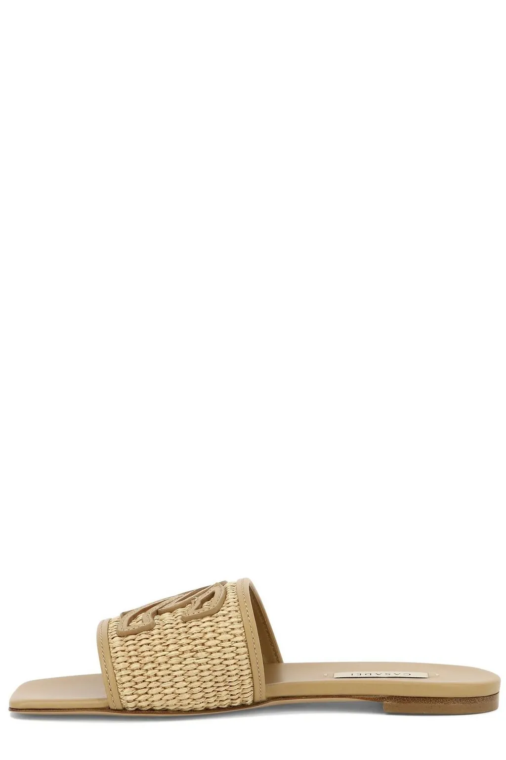 Portofino Logo-Patch Square-Toe Slides