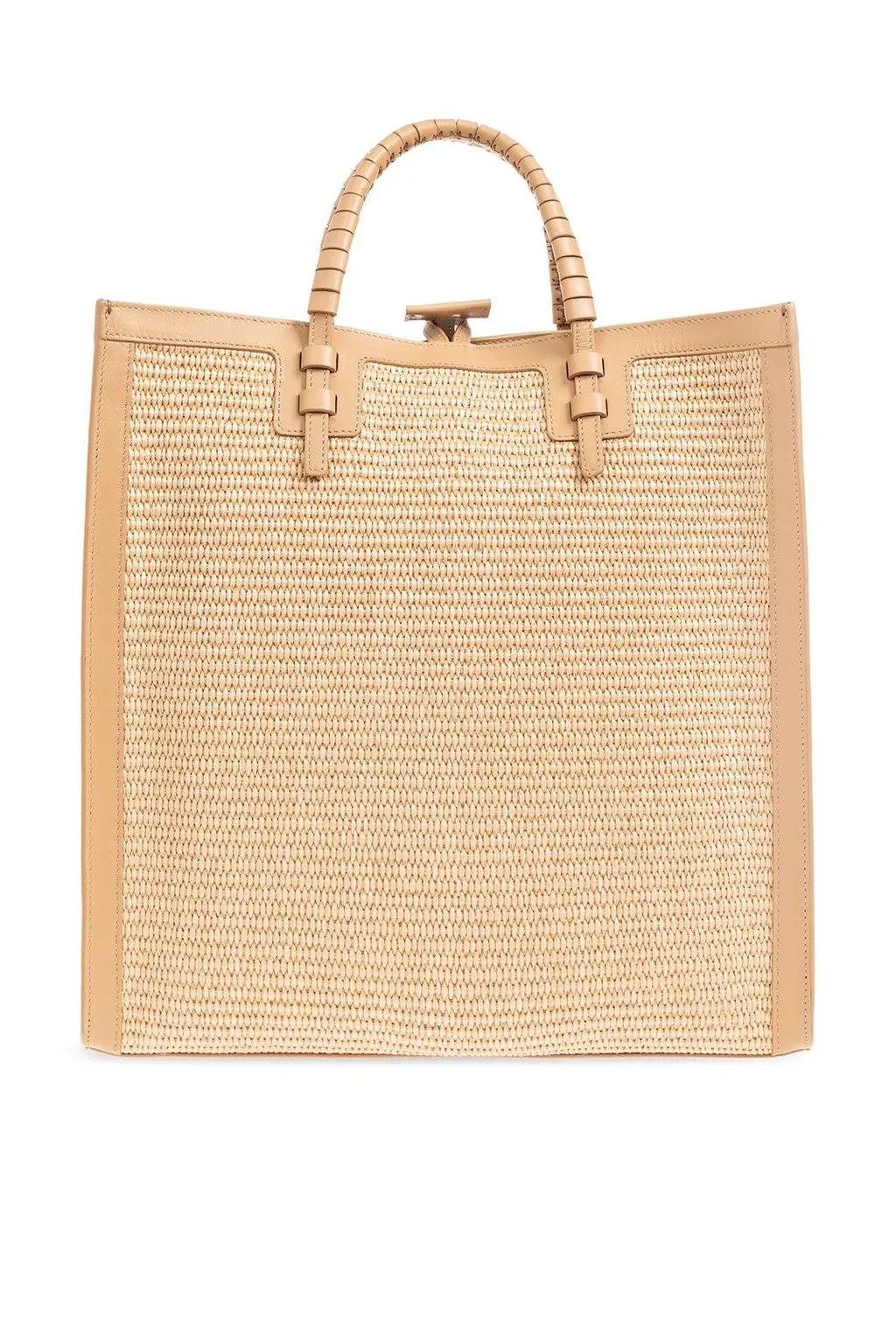 Logo-Detailed Top Handle Bag
