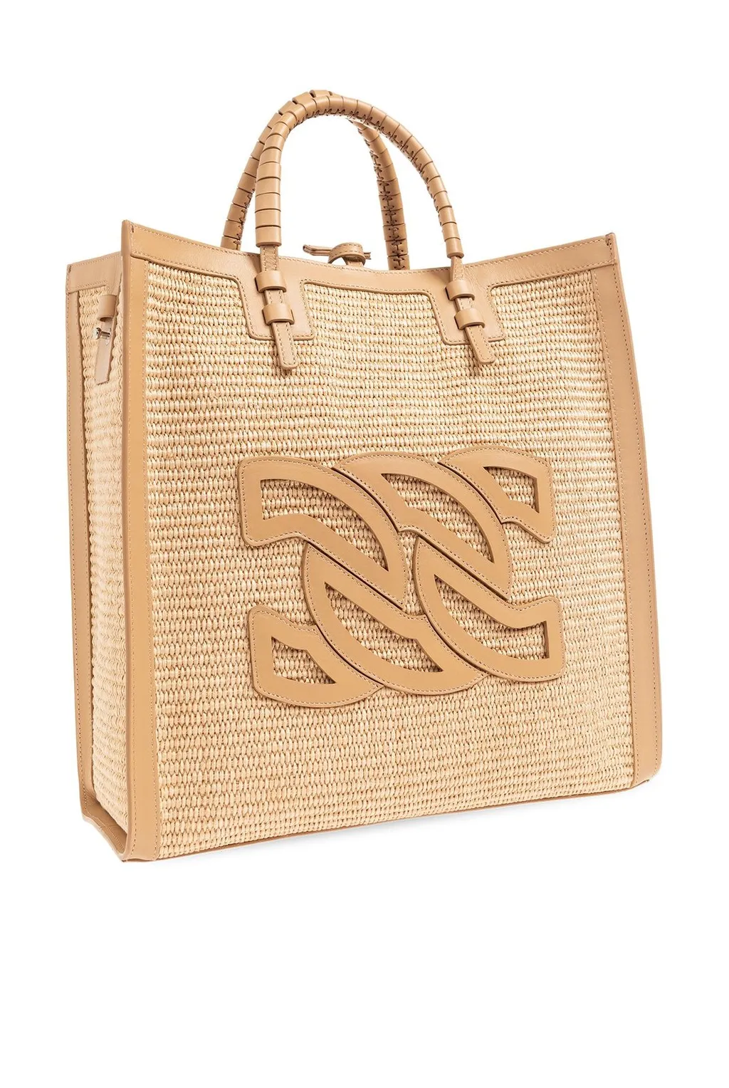Logo-Detailed Top Handle Bag