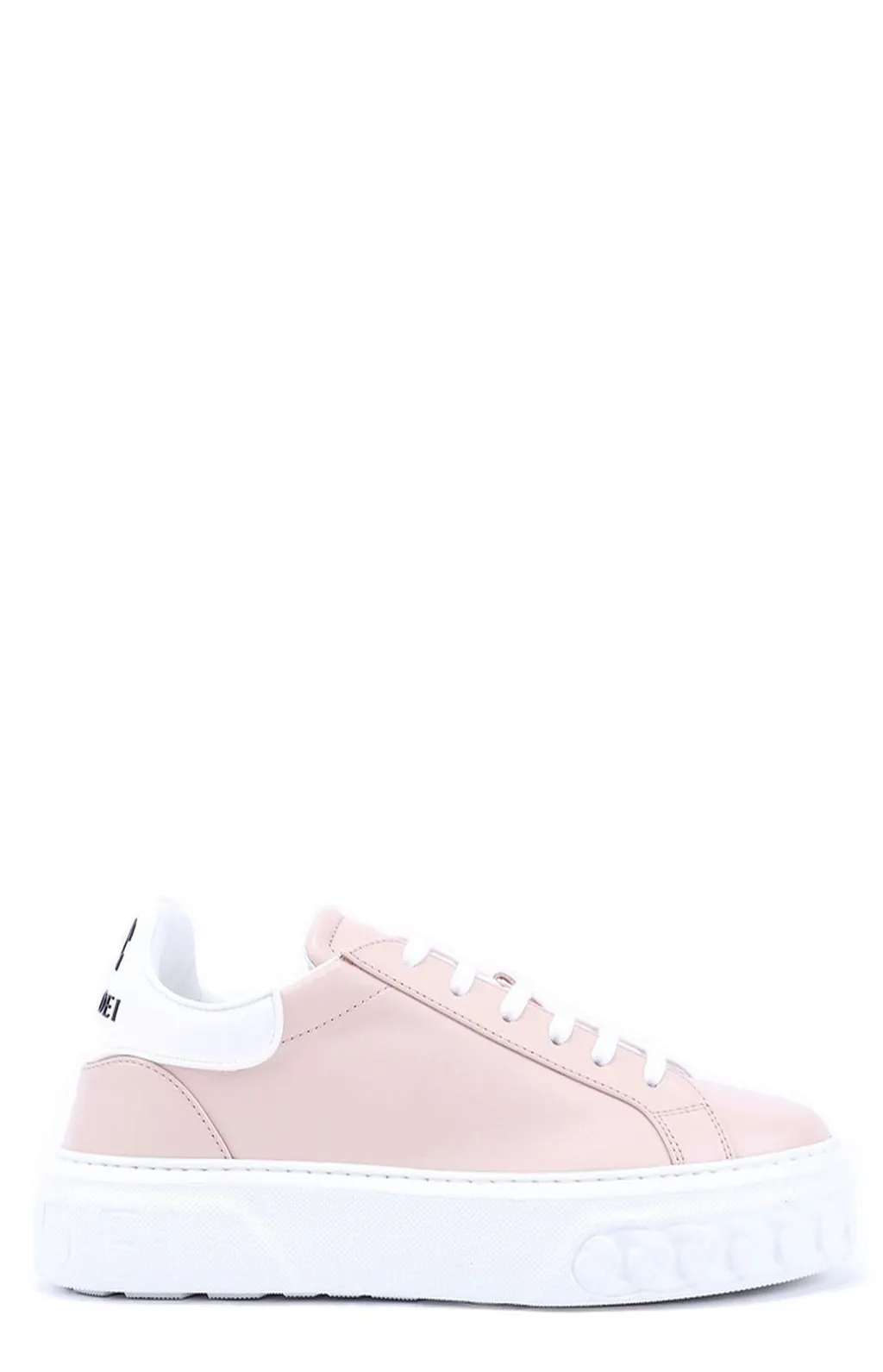 Round-Toe Lace-Up Sneakers