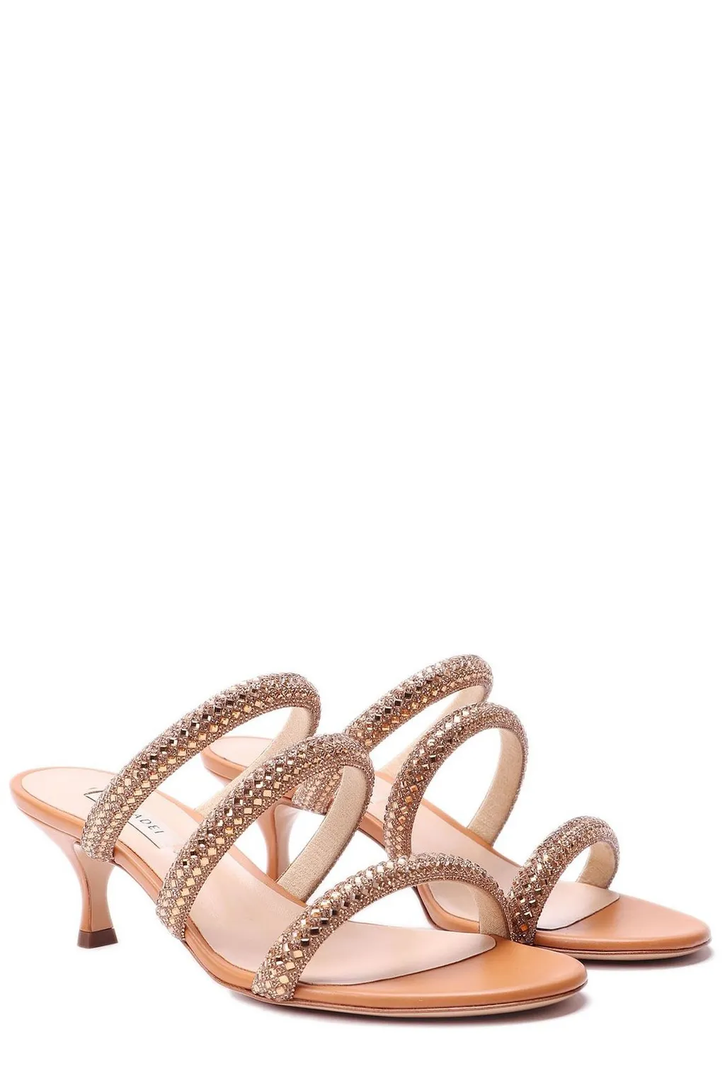 Embellished Slip-On Sandals