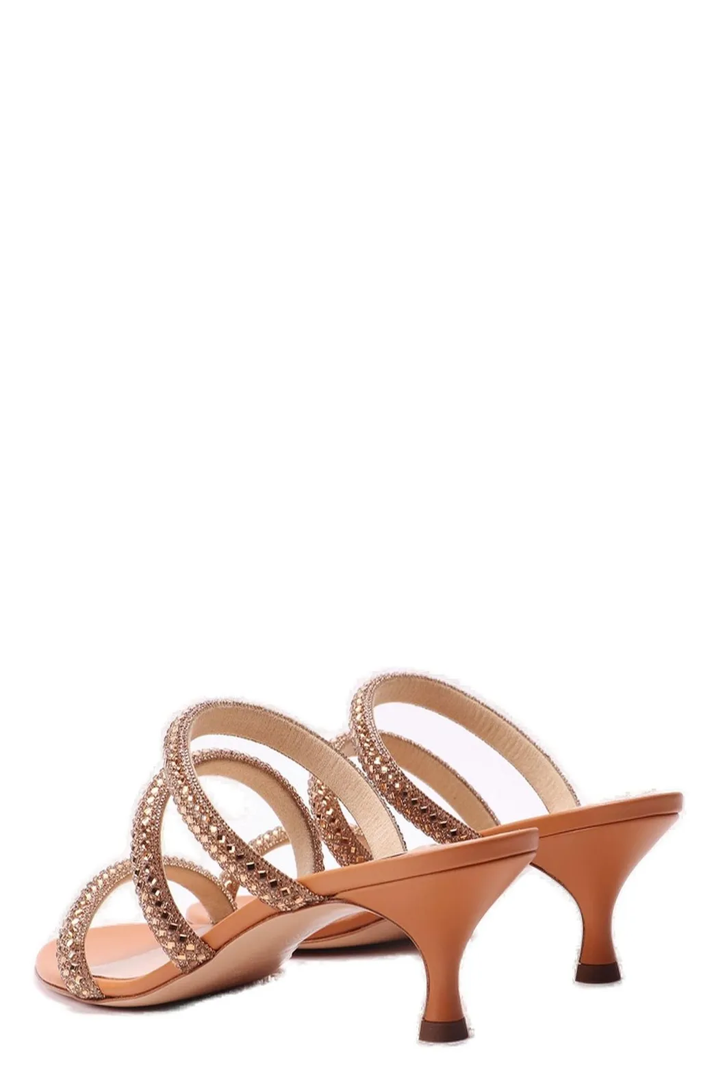 Embellished Slip-On Sandals