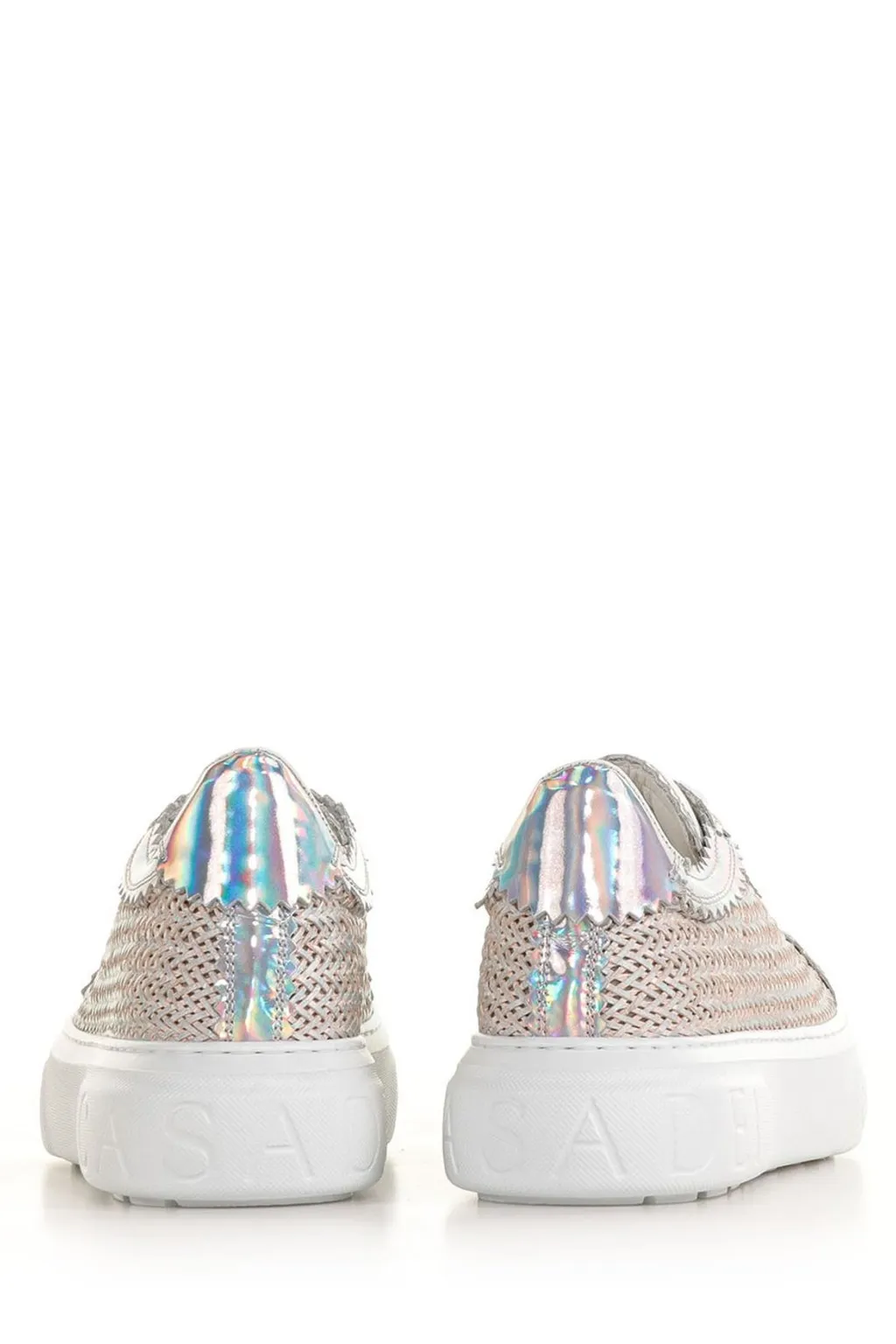 Off Road Woven Lace-Up Sneakers