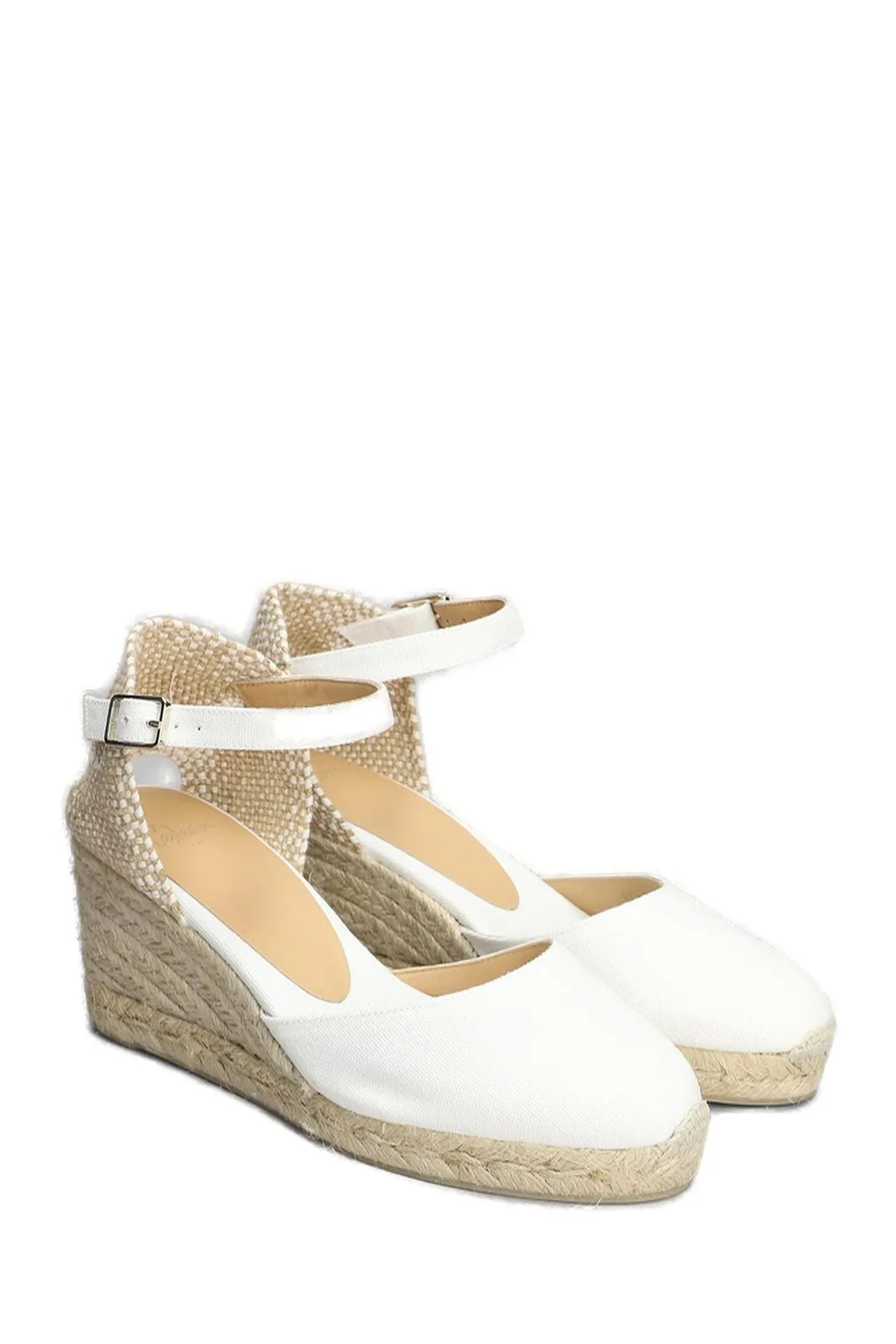 Carol Ankle-Strap Wedge Espadrilles