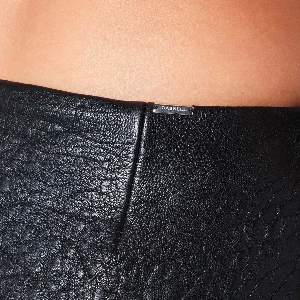 Textured Mini Skirt