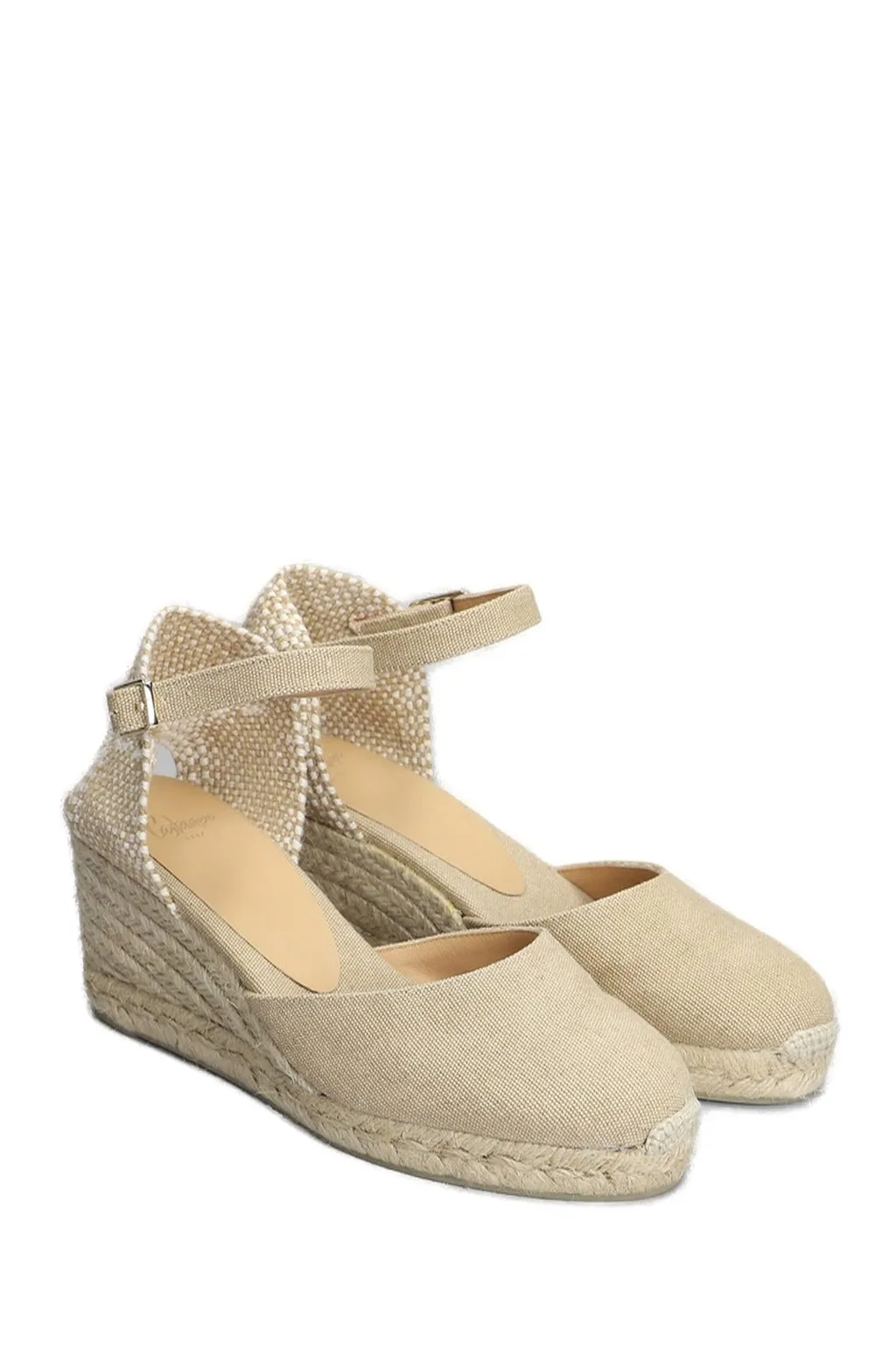 Carol Ankle-Strap Wedge Espadrilles
