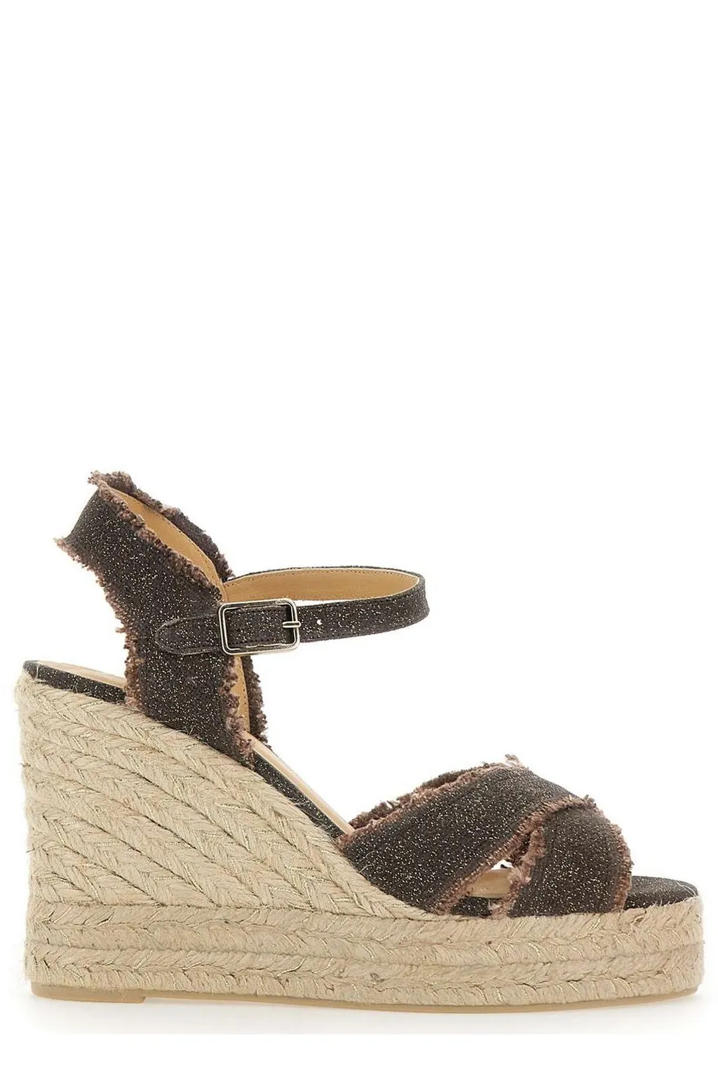 Bromelia Ankle Strap Wedge Espadrilles