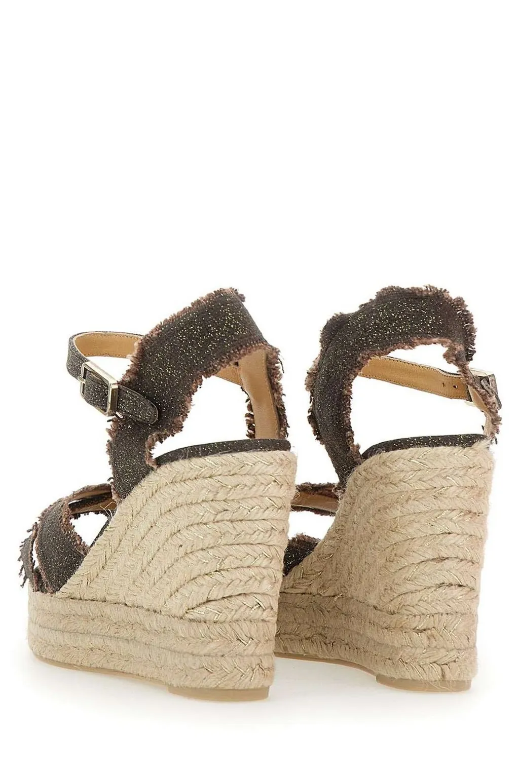 Bromelia Ankle Strap Wedge Espadrilles