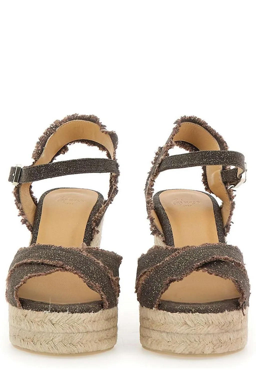 Bromelia Ankle Strap Wedge Espadrilles