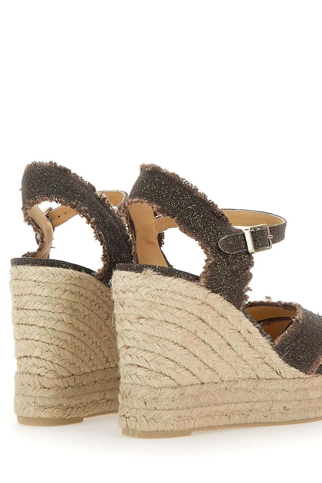 Bromelia Ankle Strap Wedge Espadrilles