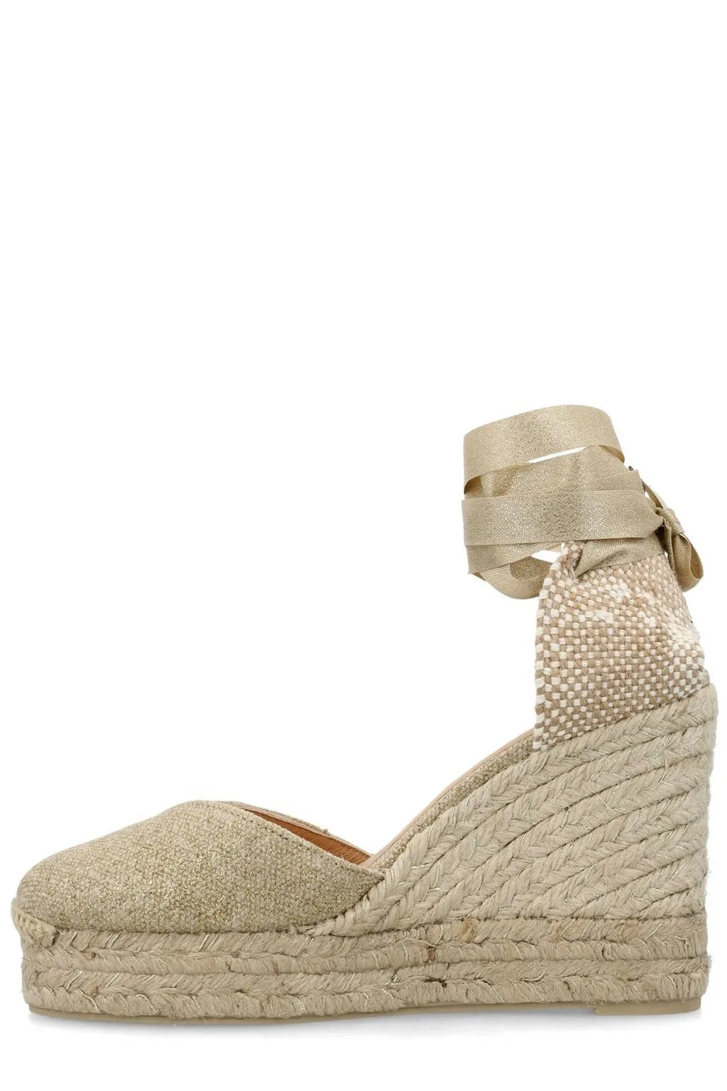 Chiara Lace-Up Wedge Espadrilles