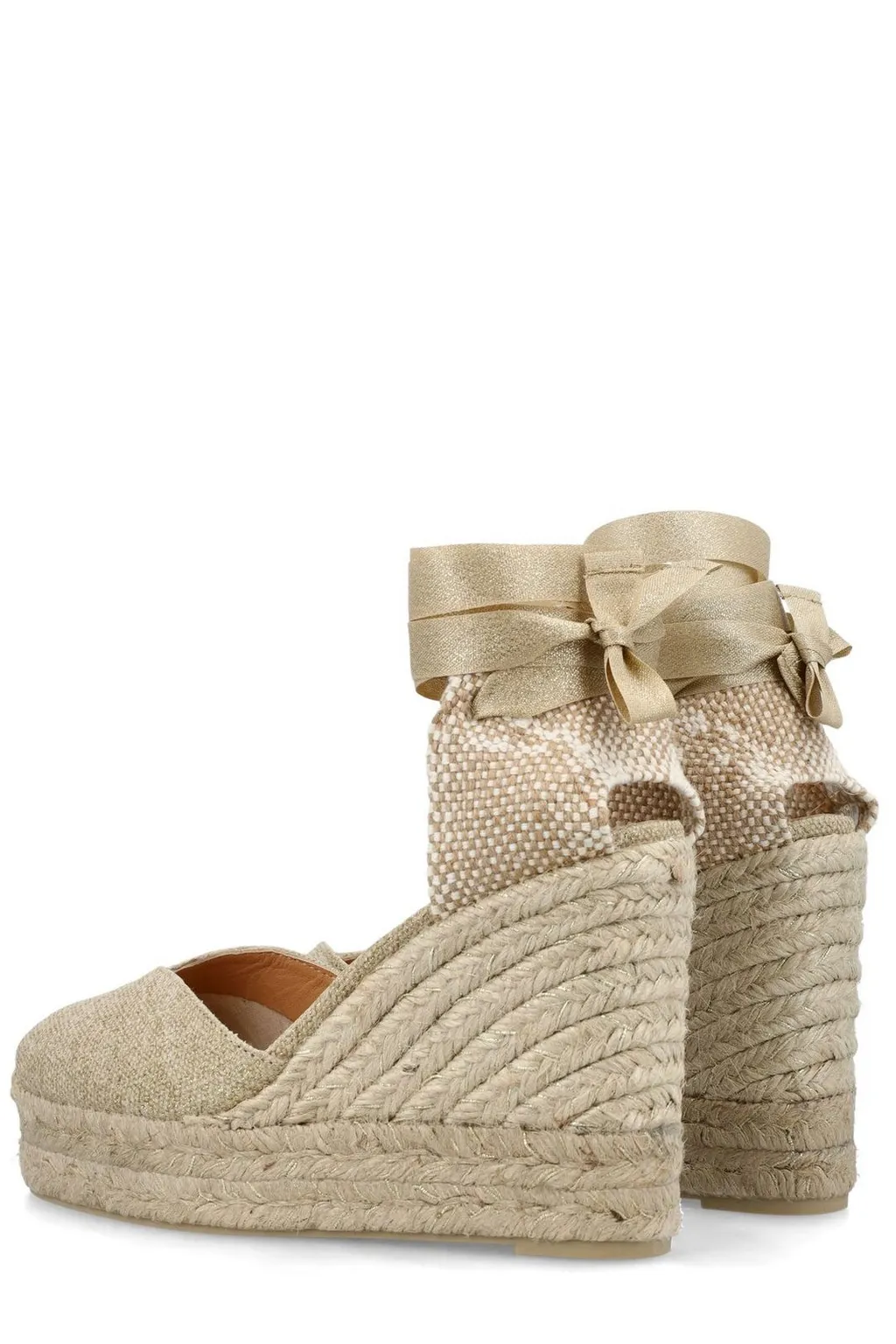 Chiara Lace-Up Wedge Espadrilles