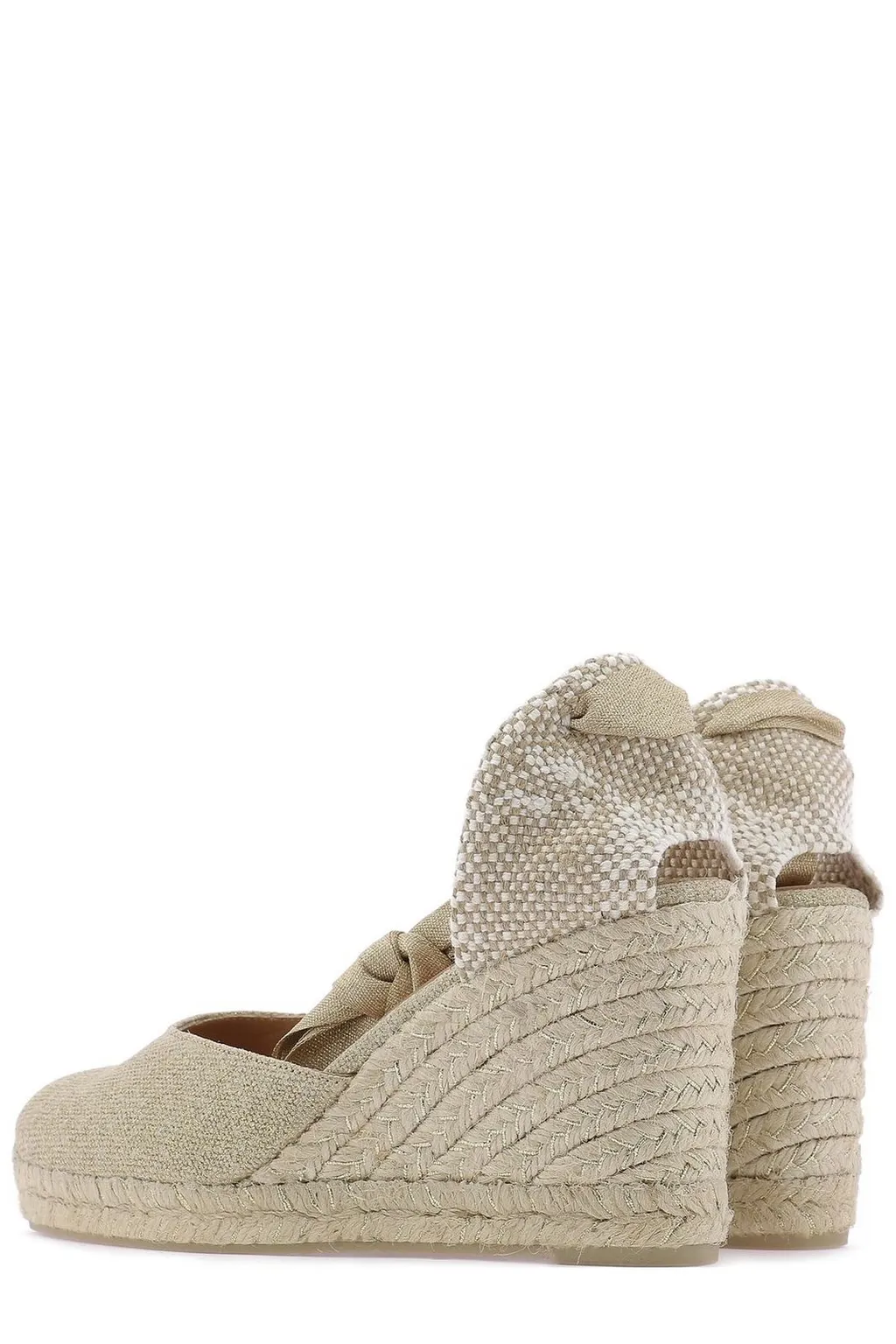 Carina Ankle-Strap Wedge Espadrilles