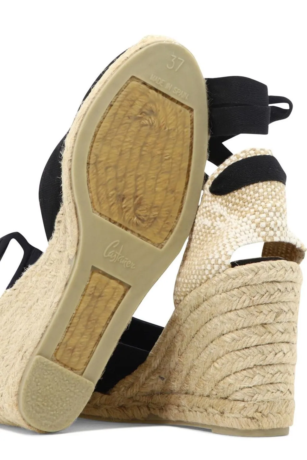 Carina Ankle-Tie Wedge Pumps